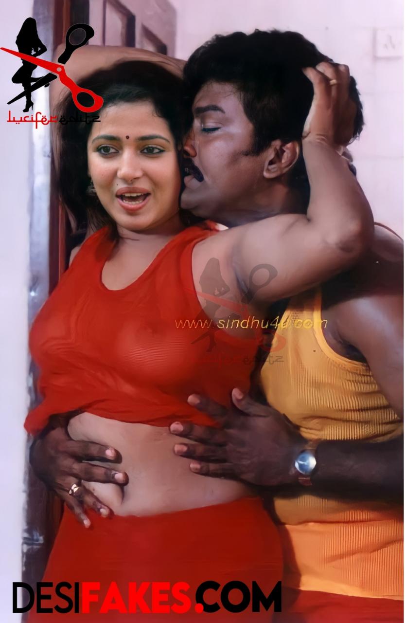 Anu Sithara nipple see through transparent blouse image