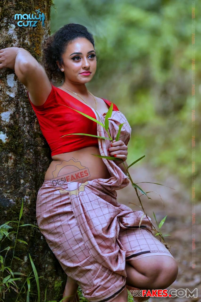 Pearle Maaney Navel Nude Images