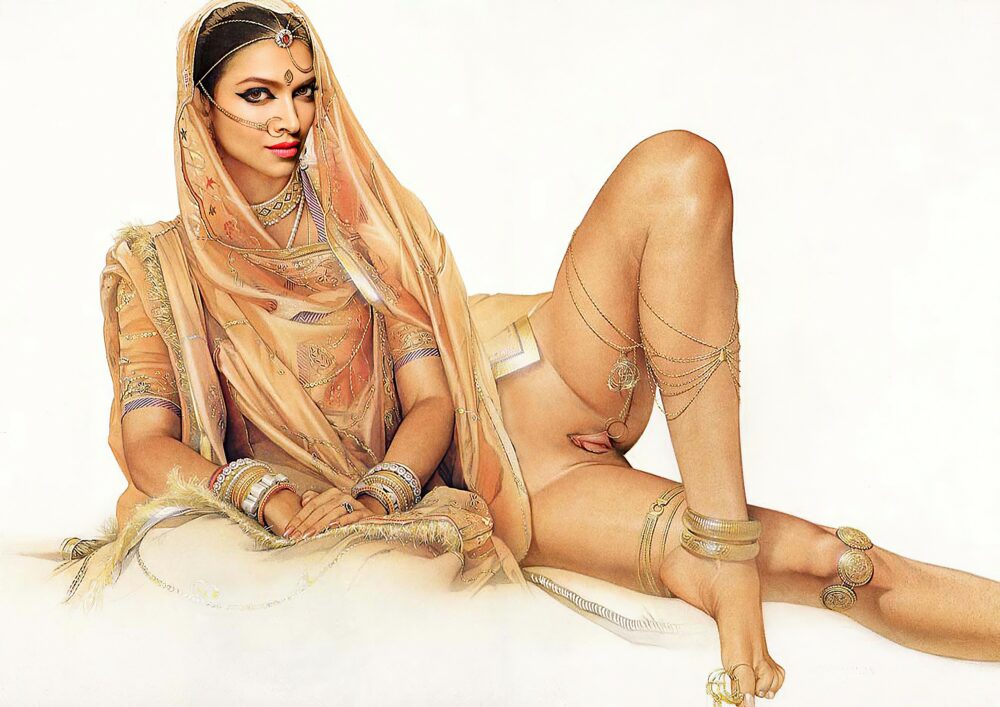 Deepika Padukone Nude Ass pressed photos XXX Bollywood Wife Sex HD