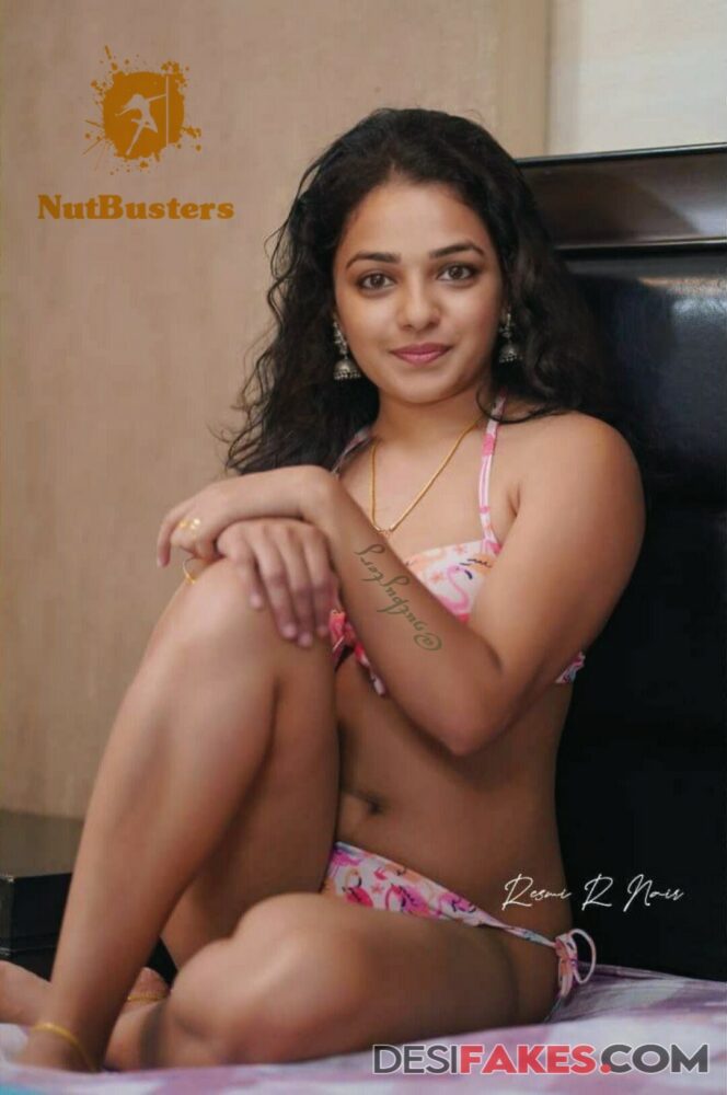 Heroine Nithya Menon Naked Photoshoot Images Fakes