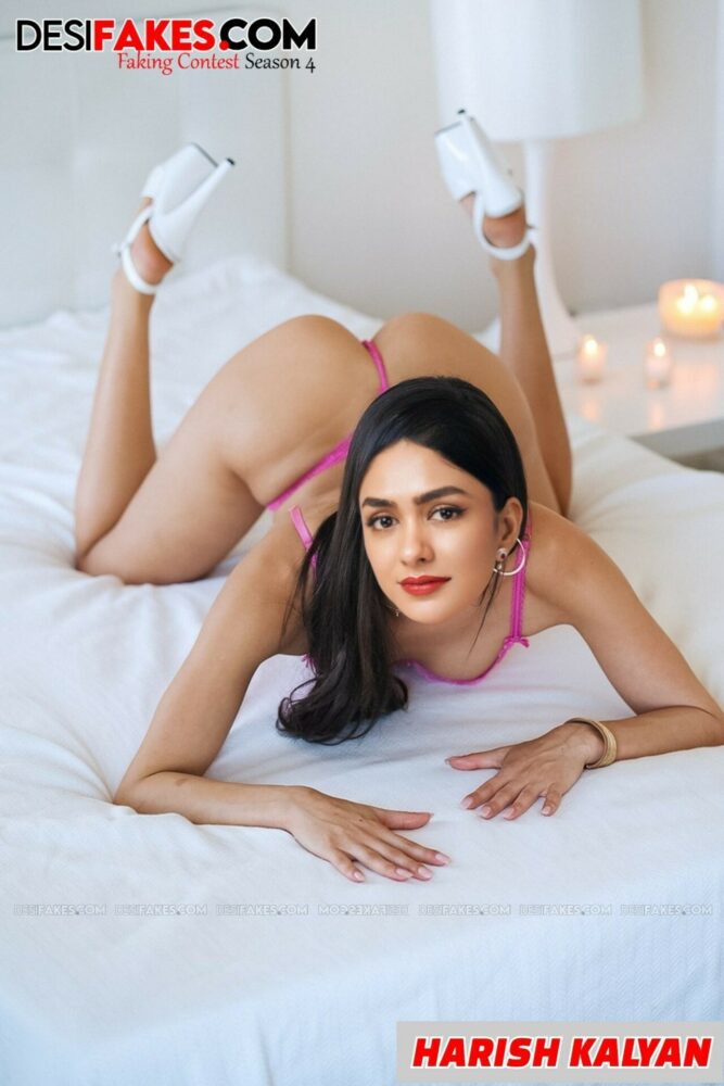 Mrunal Thakur Naked 3some XXX Fakes